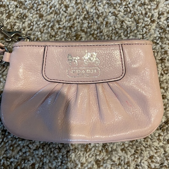 Pink Coach wristlet - Picture 2 of 4